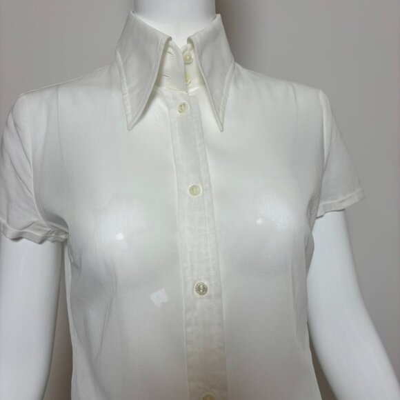 DOLCE & GABBANA 1990's Vintage Button Down Blouse - Picture 5 of 6